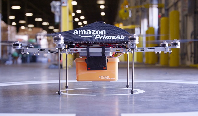 Amazon продемонстрировал беспилотную доставку