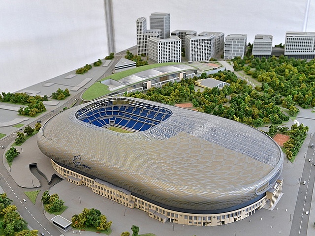 На стадионе «Динамо» построят вакуумную систему уборки мусора