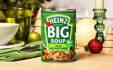 Heinz выпустил растительную версию рождественского супа