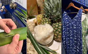 Cтартап из Сингапура создал ткань из ананаса 