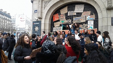 В «климатической забастовке»  приняла участие  молодёжь 112 стран